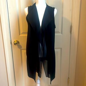 Preloved sleeveless cardigan